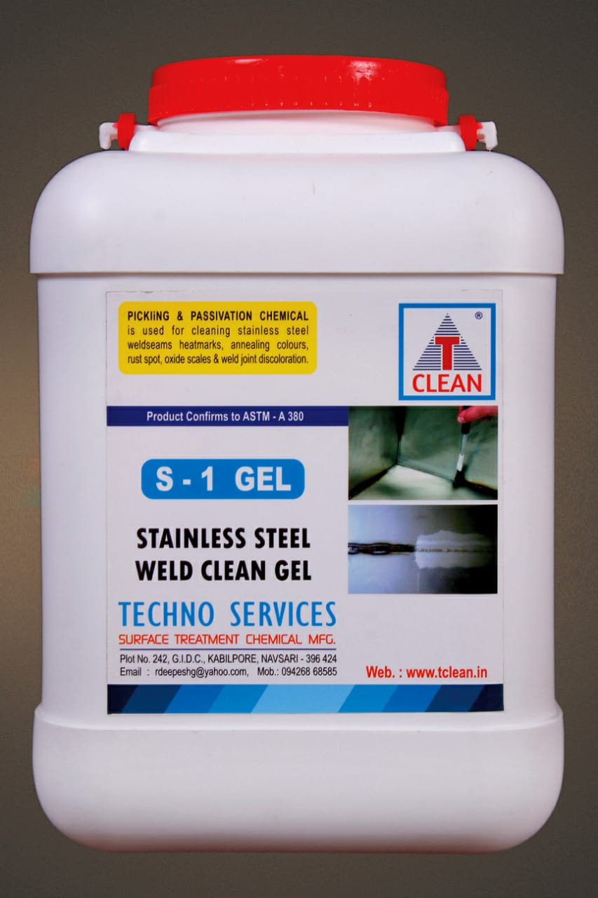 T-Clean Gel S-1 Metal Surface Cleaner In Mandawali, Delhi